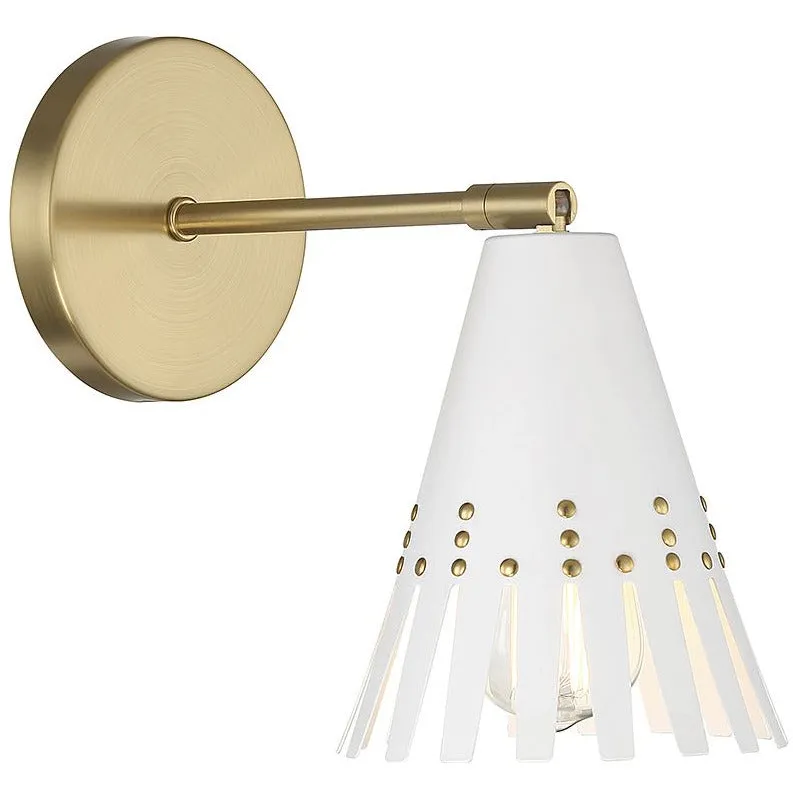 1-Light Adjustable Wall Sconce