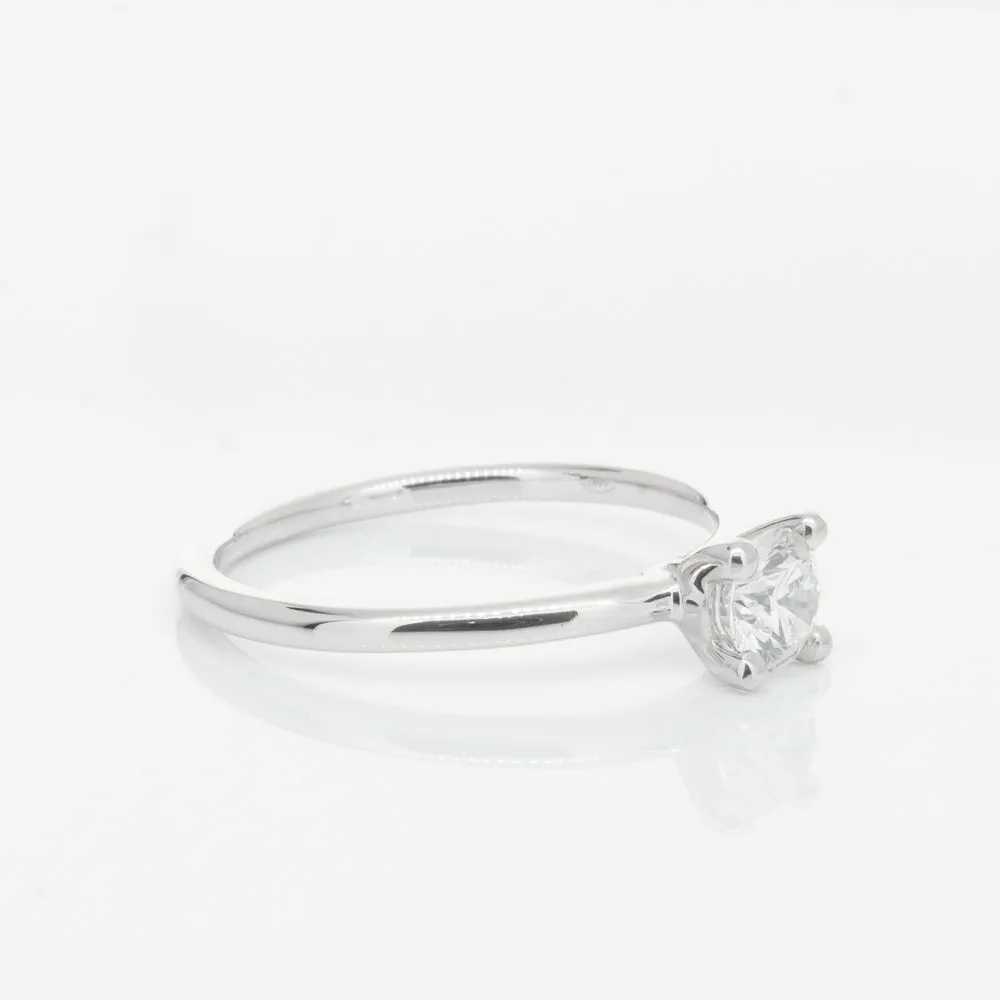 18ct White Gold .40ct Diamond Melba Ring