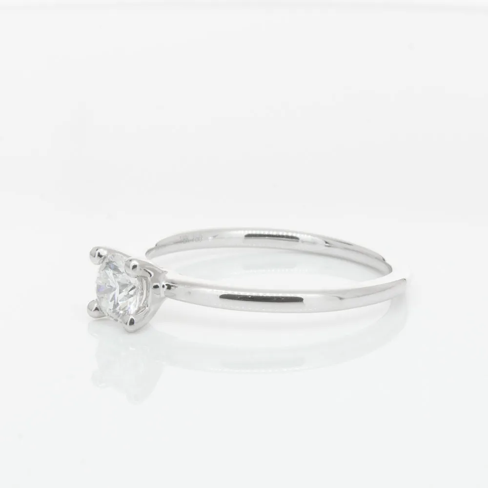 18ct White Gold .40ct Diamond Melba Ring