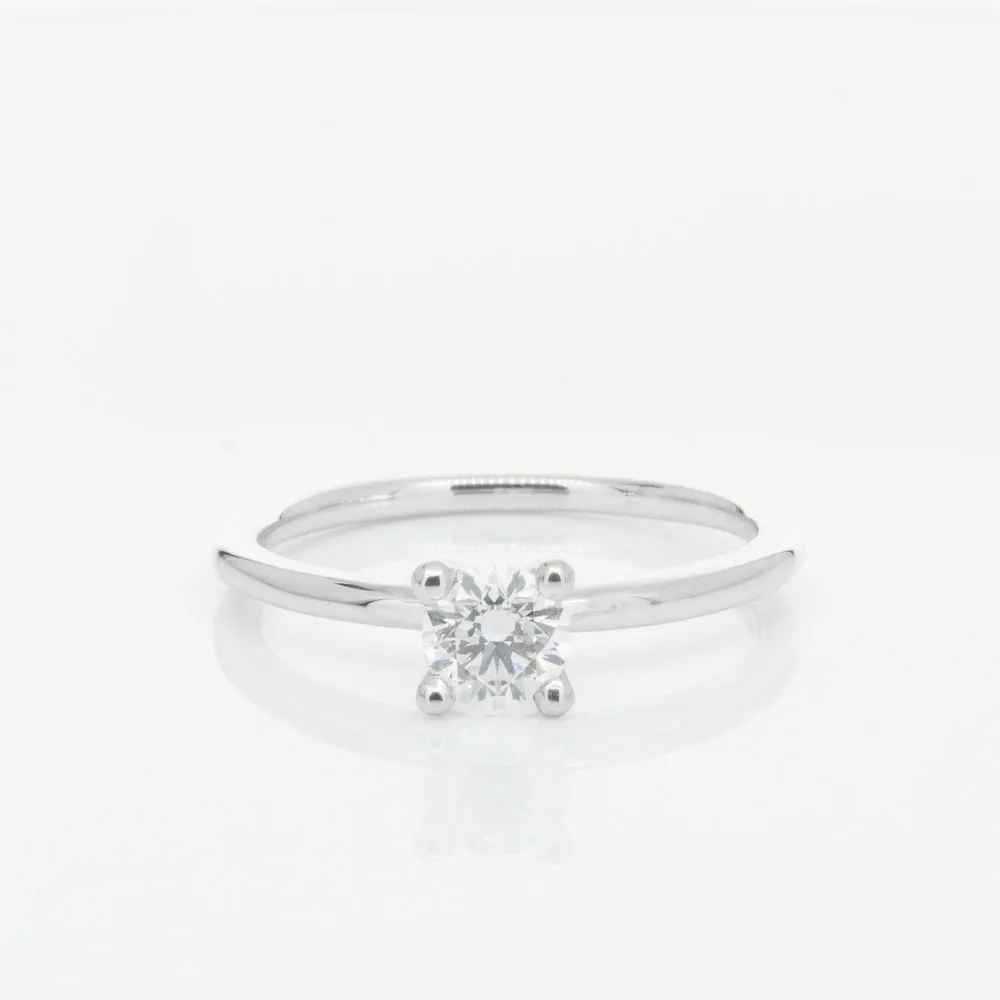 18ct White Gold .40ct Diamond Melba Ring