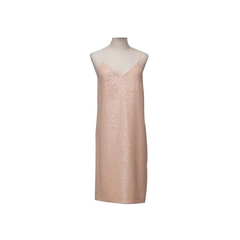 A LA RUSSE Pink Slip Midi Dress | Size US 4