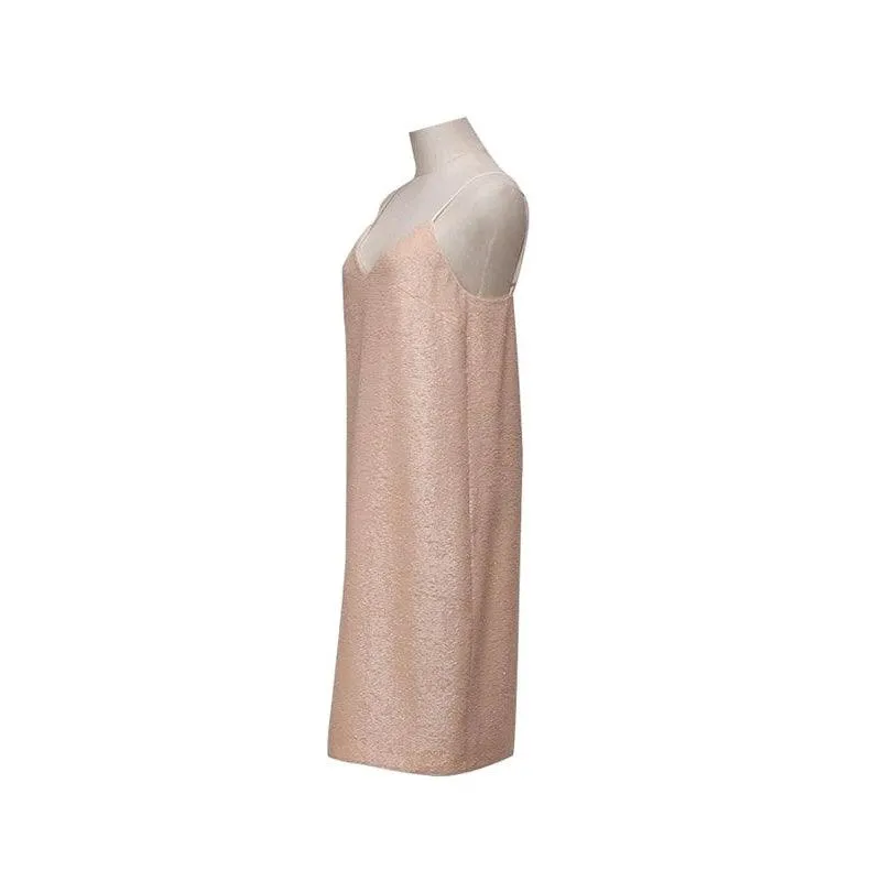 A LA RUSSE Pink Slip Midi Dress | Size US 4