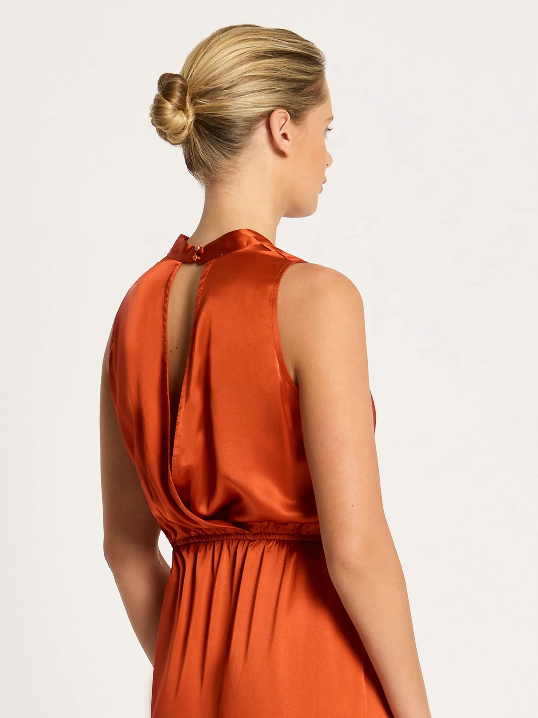 Adele Gown - Tangerine