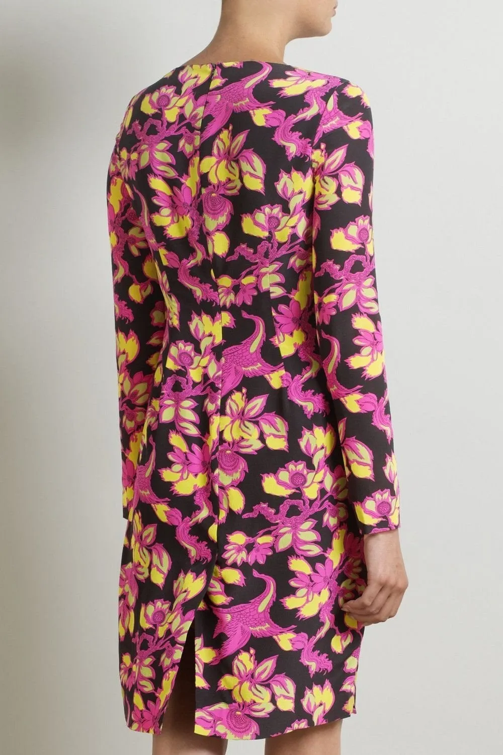 ALICE TEMPERLEY Somerset Label 100% Silk Floral Shift Dress (UK 6 - UK 18)