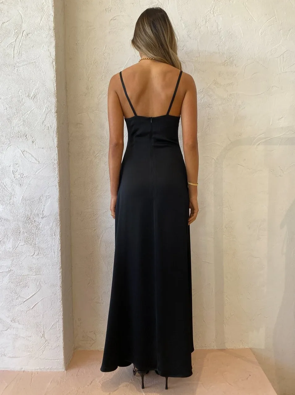 Anna Quan Eleni Dress in Ebony