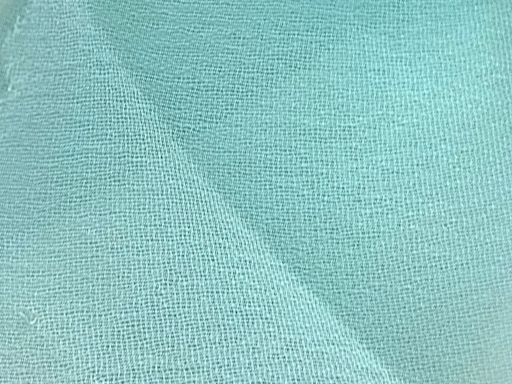 Aqua Blue Plain 60 Grams Georgette Fabric