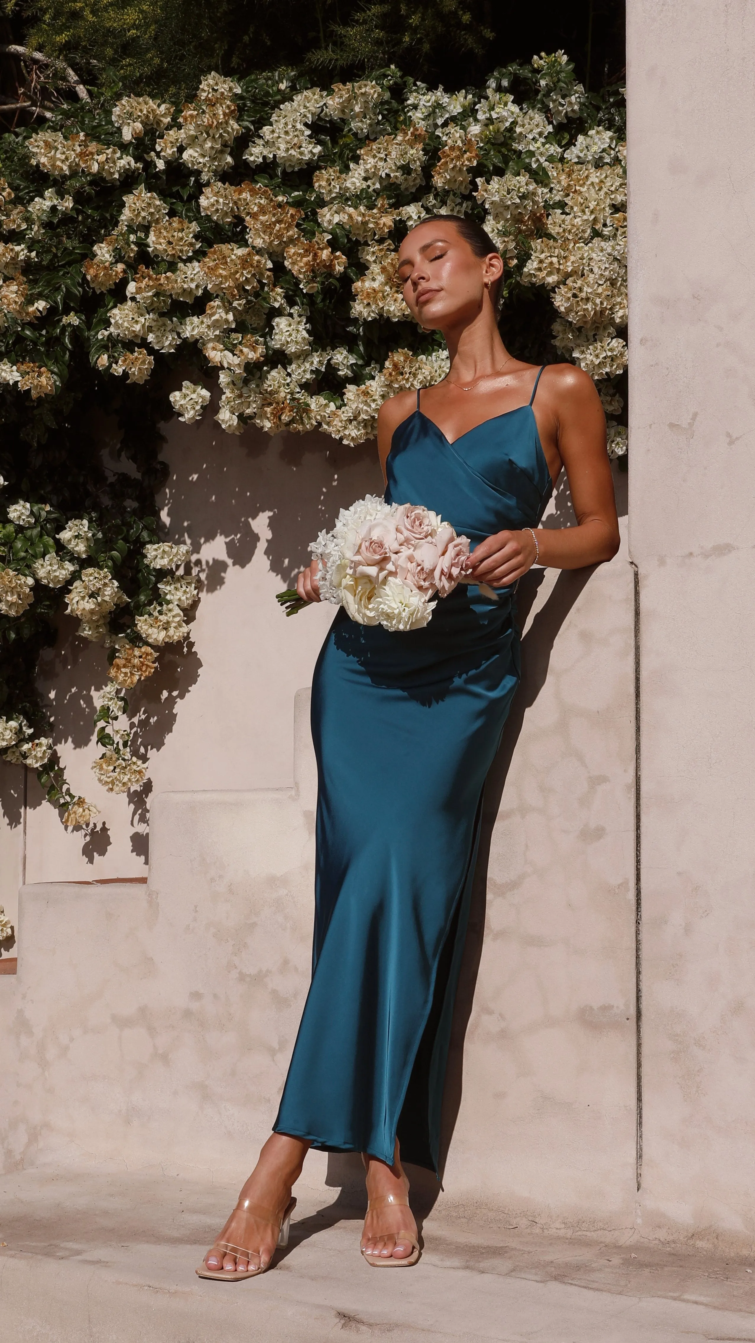 Ariana Maxi Dress - Teal