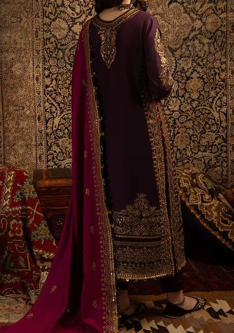 Asim Jofa Kashmiri Taanka Pakistani Raw Silk Dress