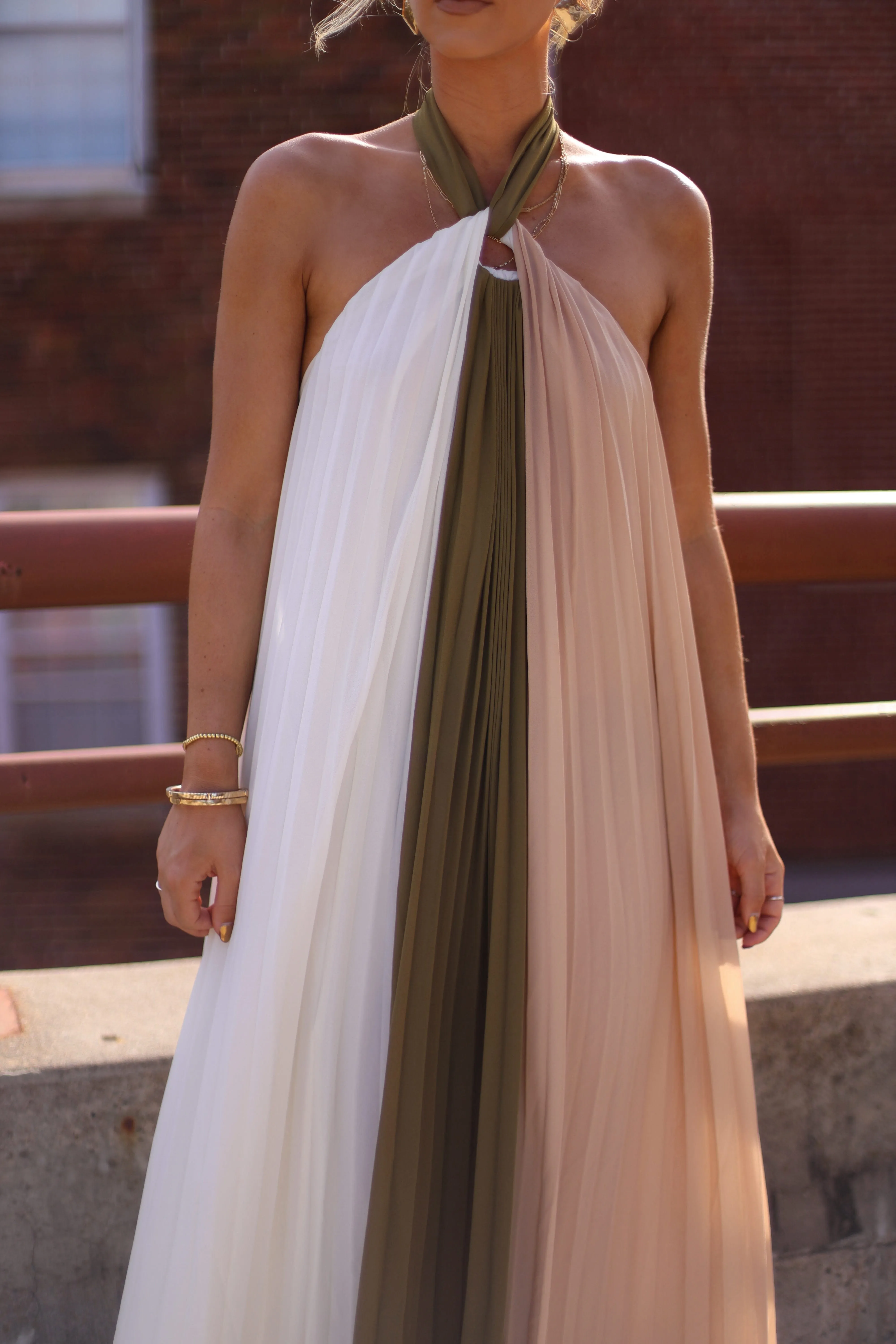 Autumn Aura Maxi Dress