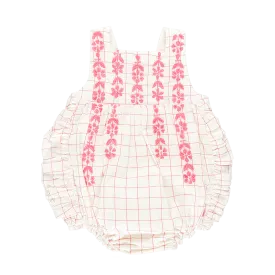 Baby Girls Betty Bubble - Pink Tattersall