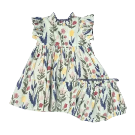 Baby Girls Jennifer Dress Set - Paper Floral