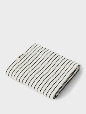 Bath Towel in Racing Green Stripes