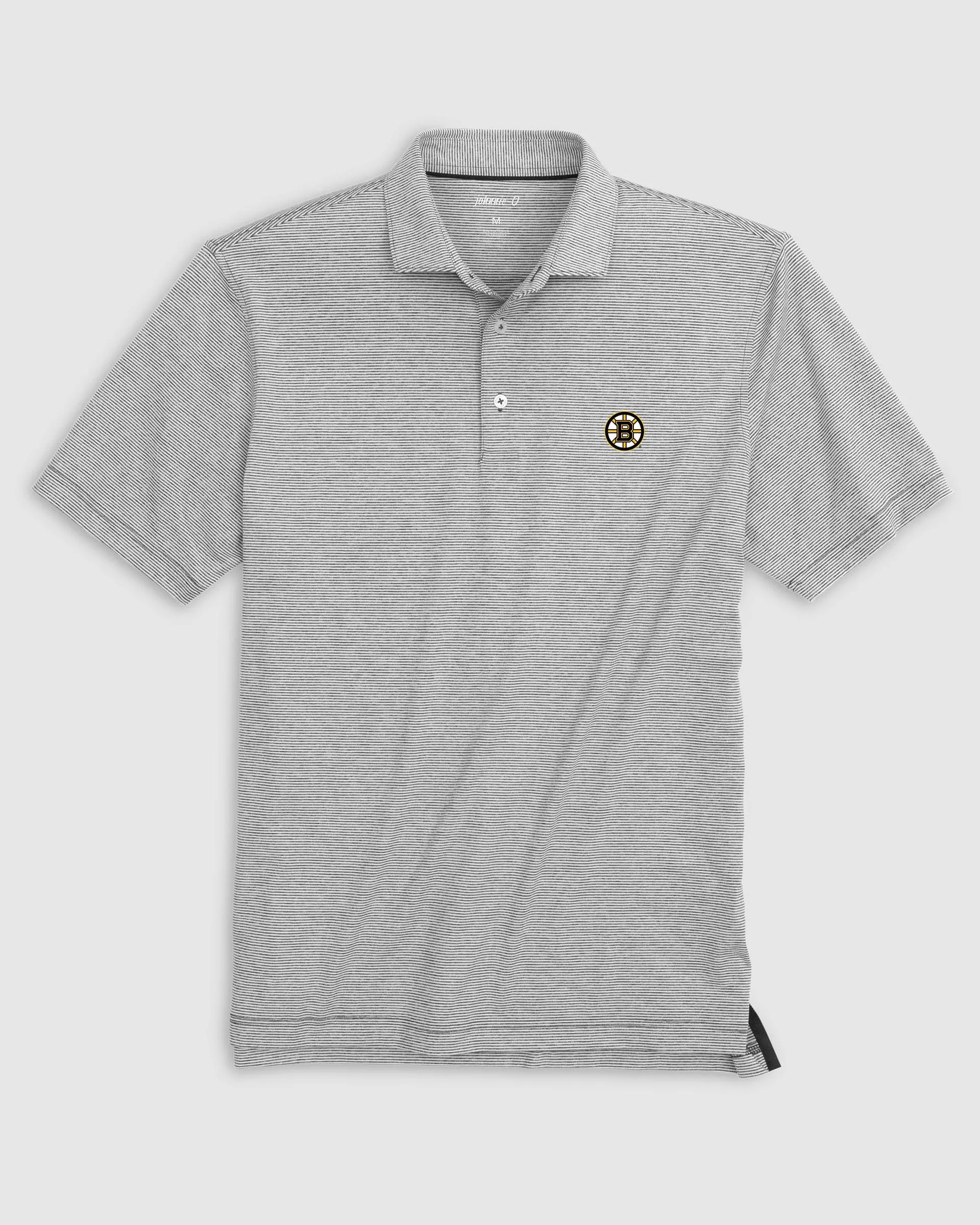 Boston Bruins Lyndon Striped Jersey Performance Polo