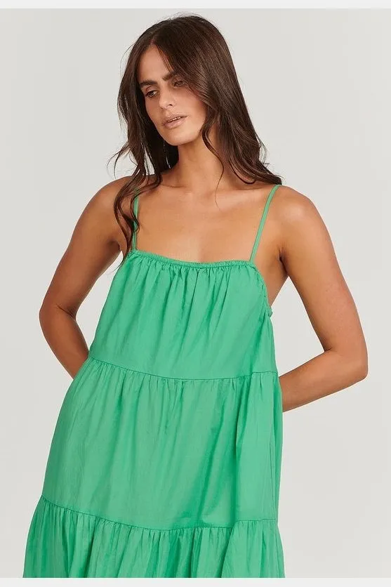 Charlie holiday jenna maxi dress - green