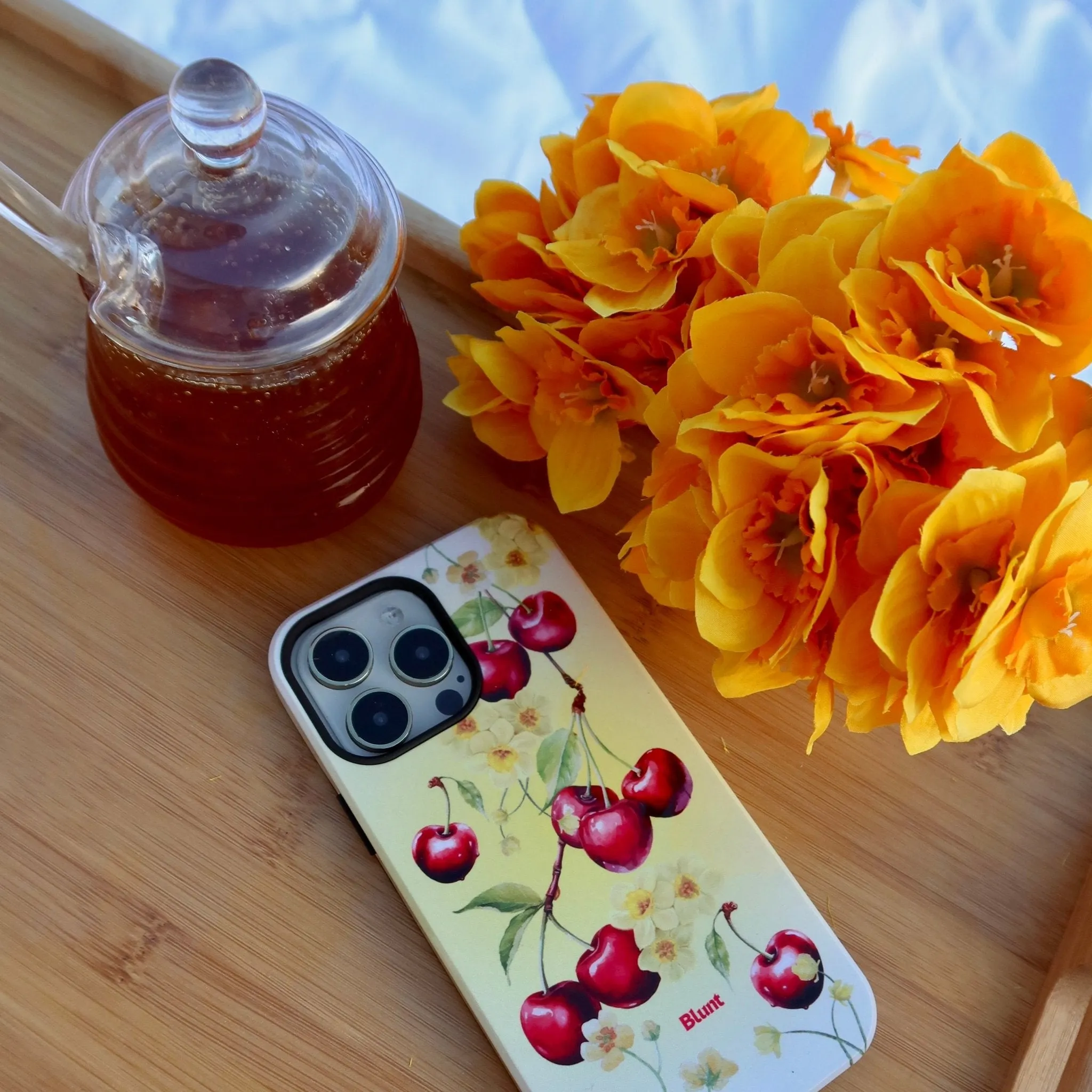 Cherry Charm iPhone Case