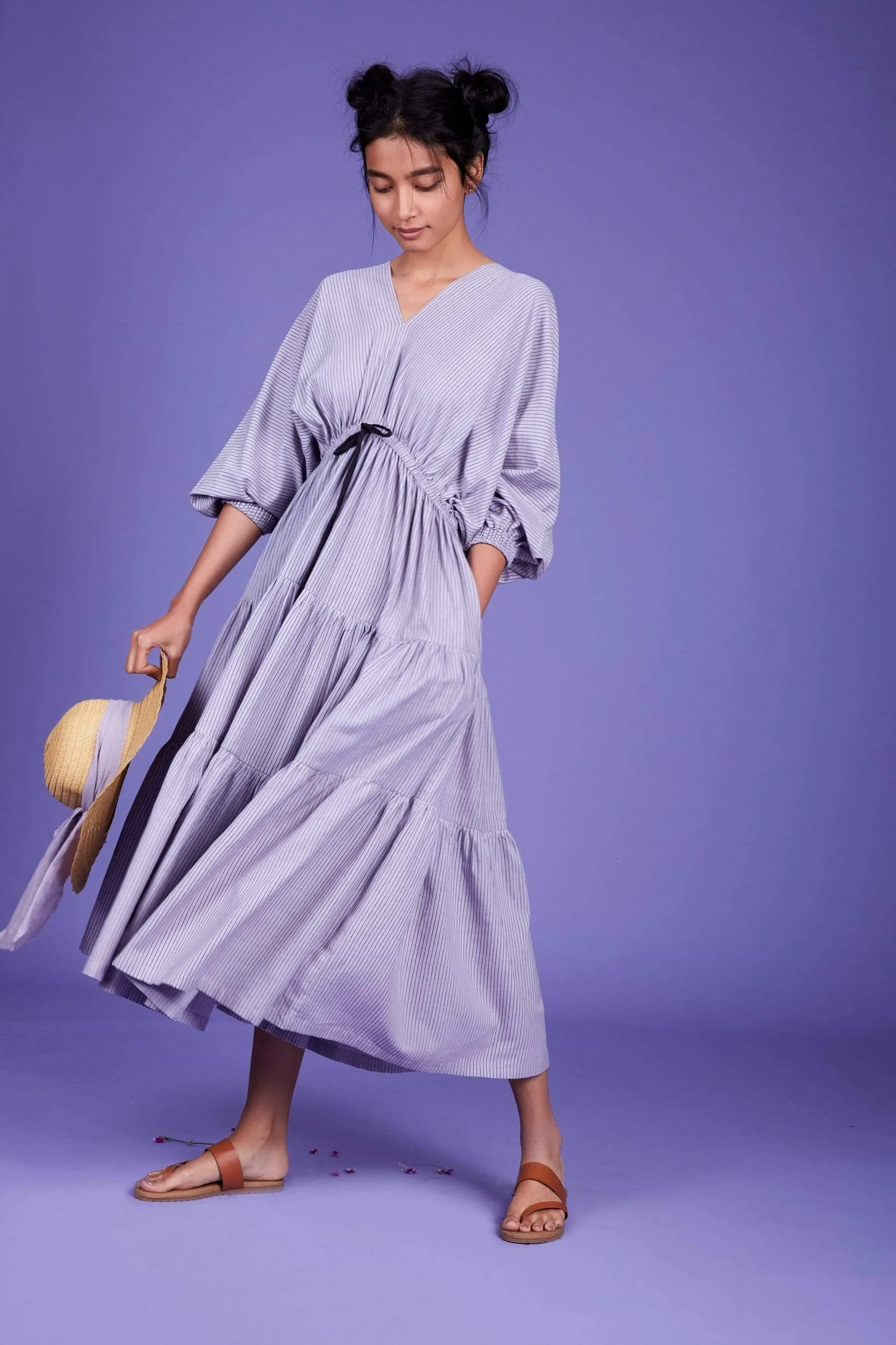 Citra Aakaar Dress SS Lavender