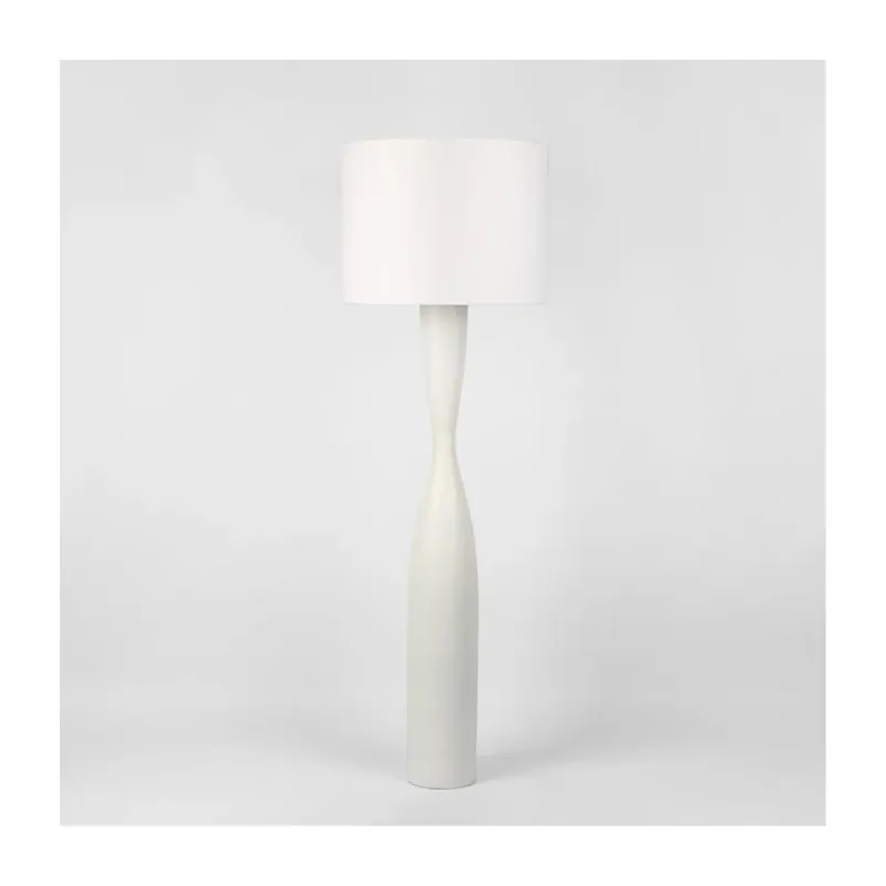 Coastal Luxe Chalk Floor Lamp