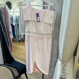 D288 Soft Pink Tulip Dress