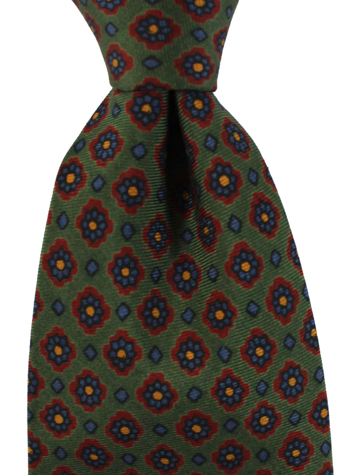 E. Marinella Tie Green Floral