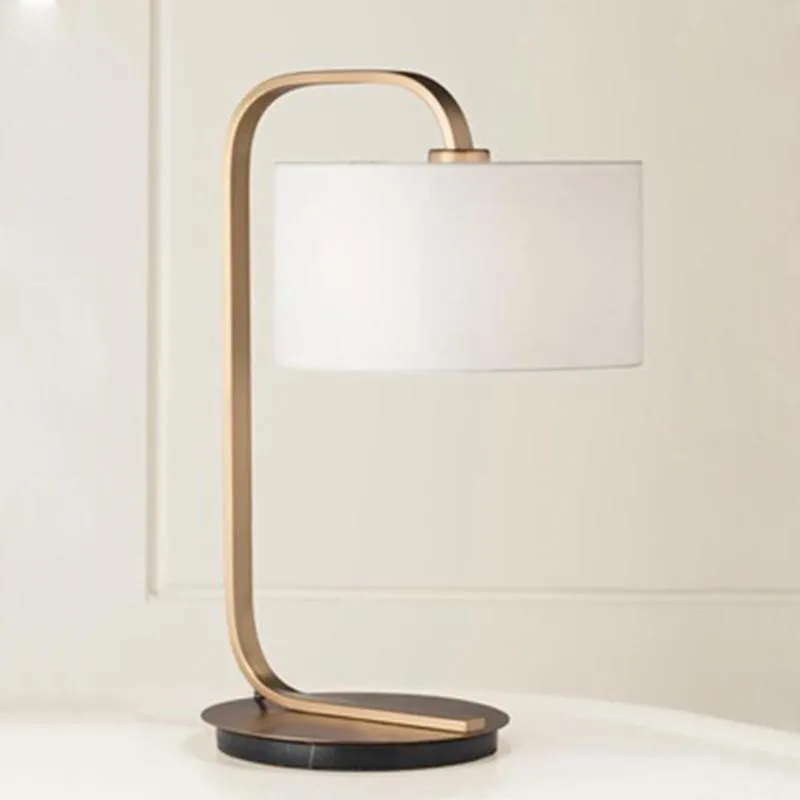 Elegant Dark Gold Table Lamp