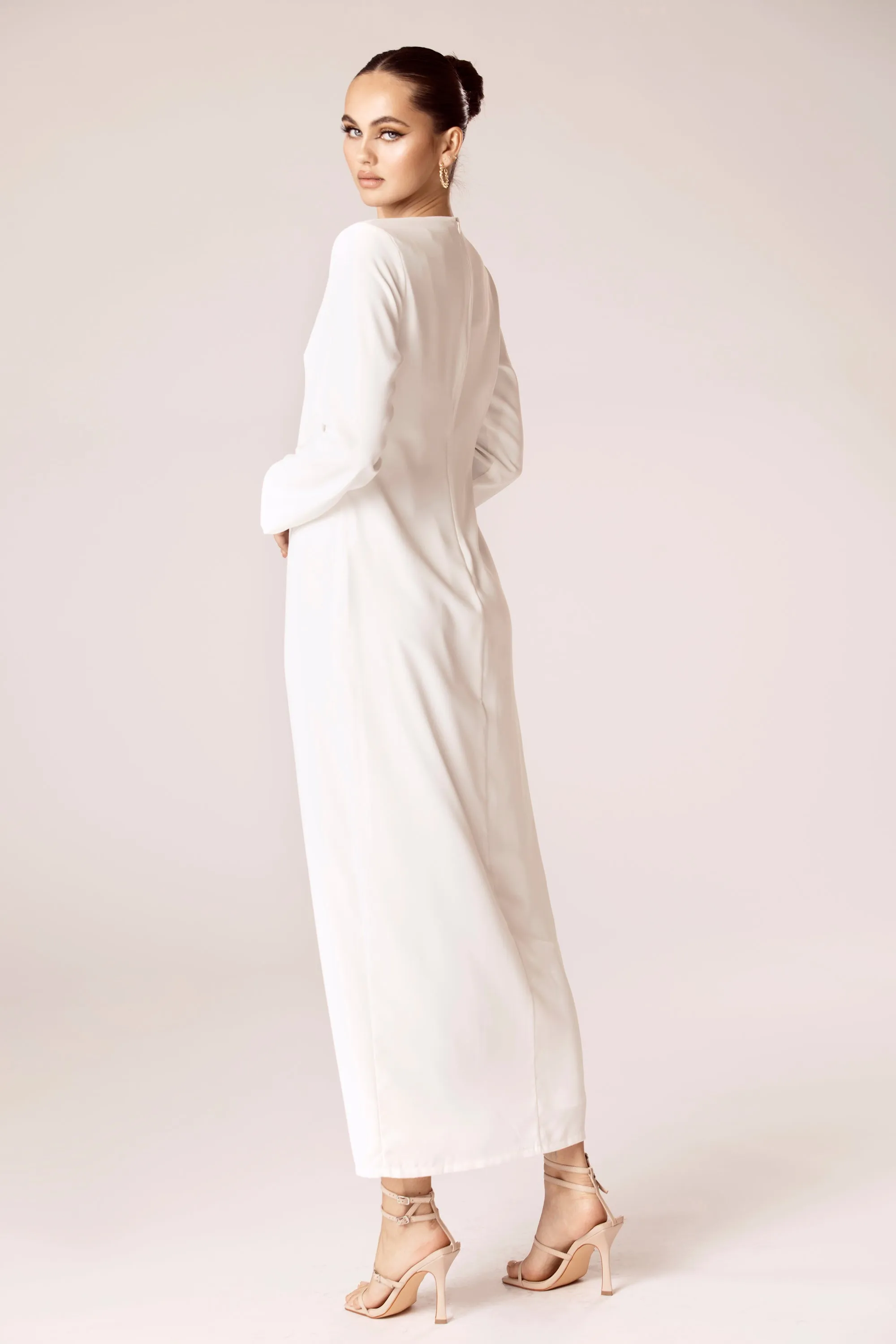 Essential Inner Slip Maxi Dress - White