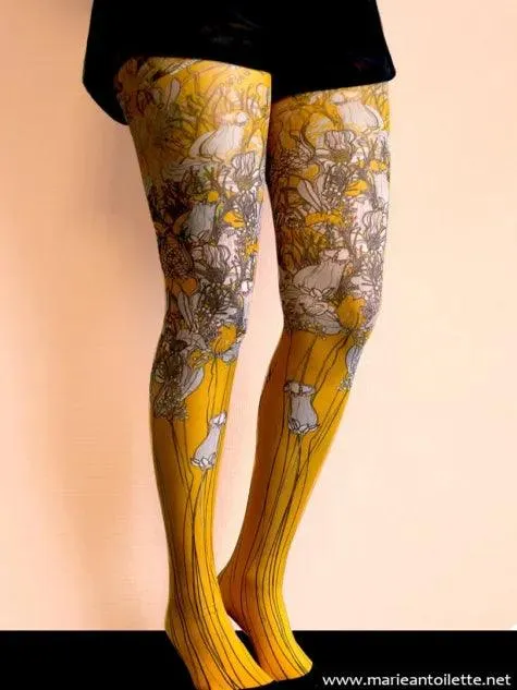 Flavie | Printed Tights