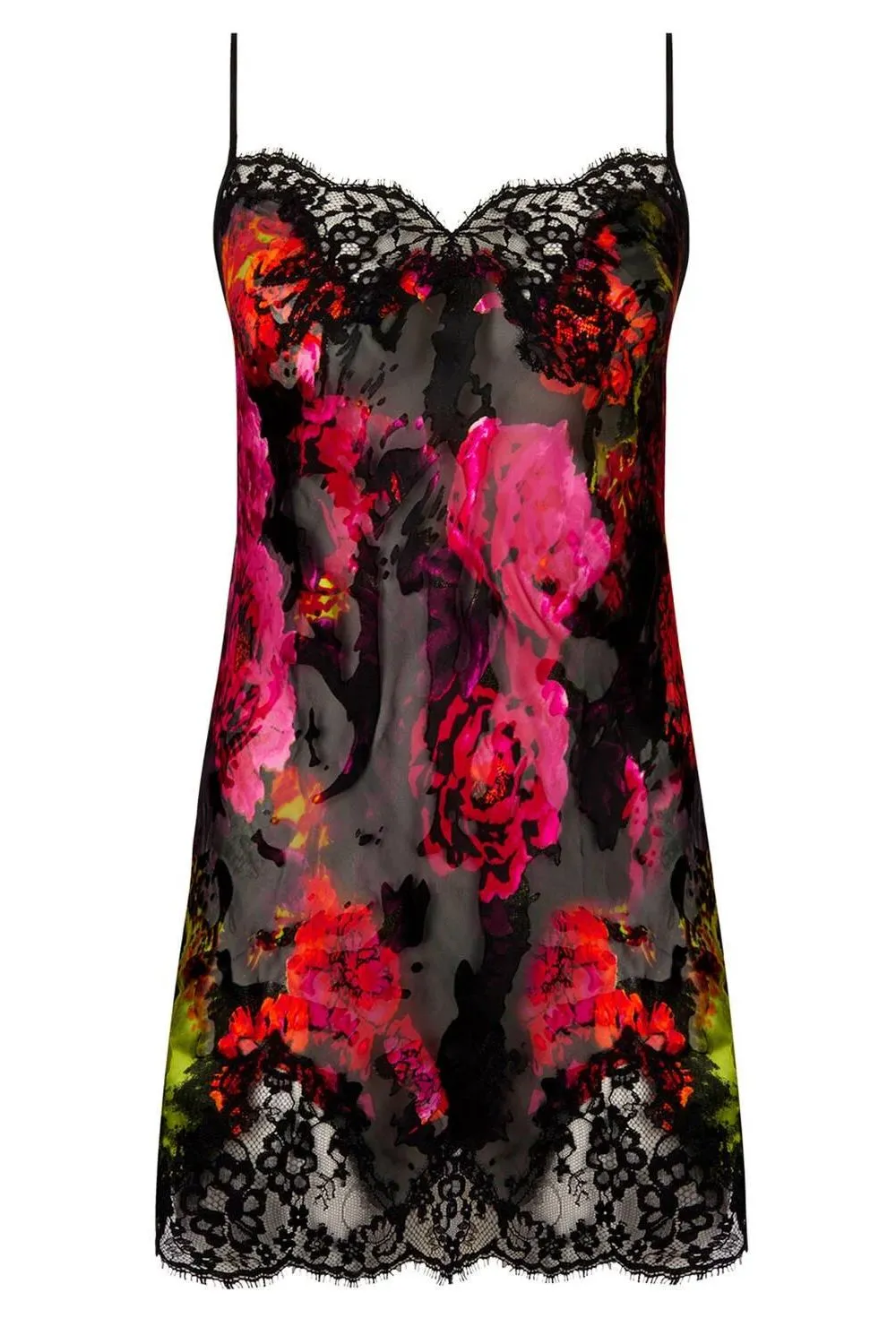 Floraison Passion Baby Doll Dress in Safran Rose