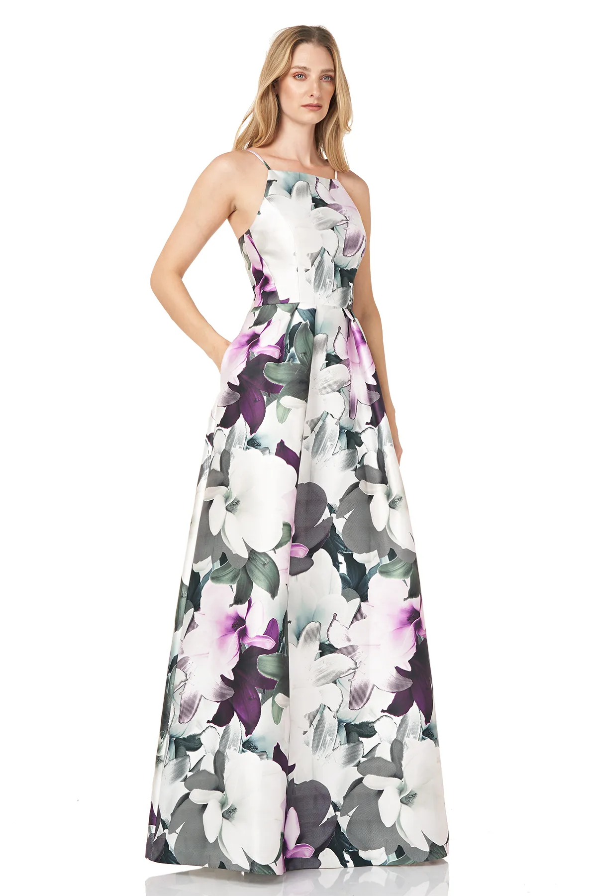 Floral Printed Gown