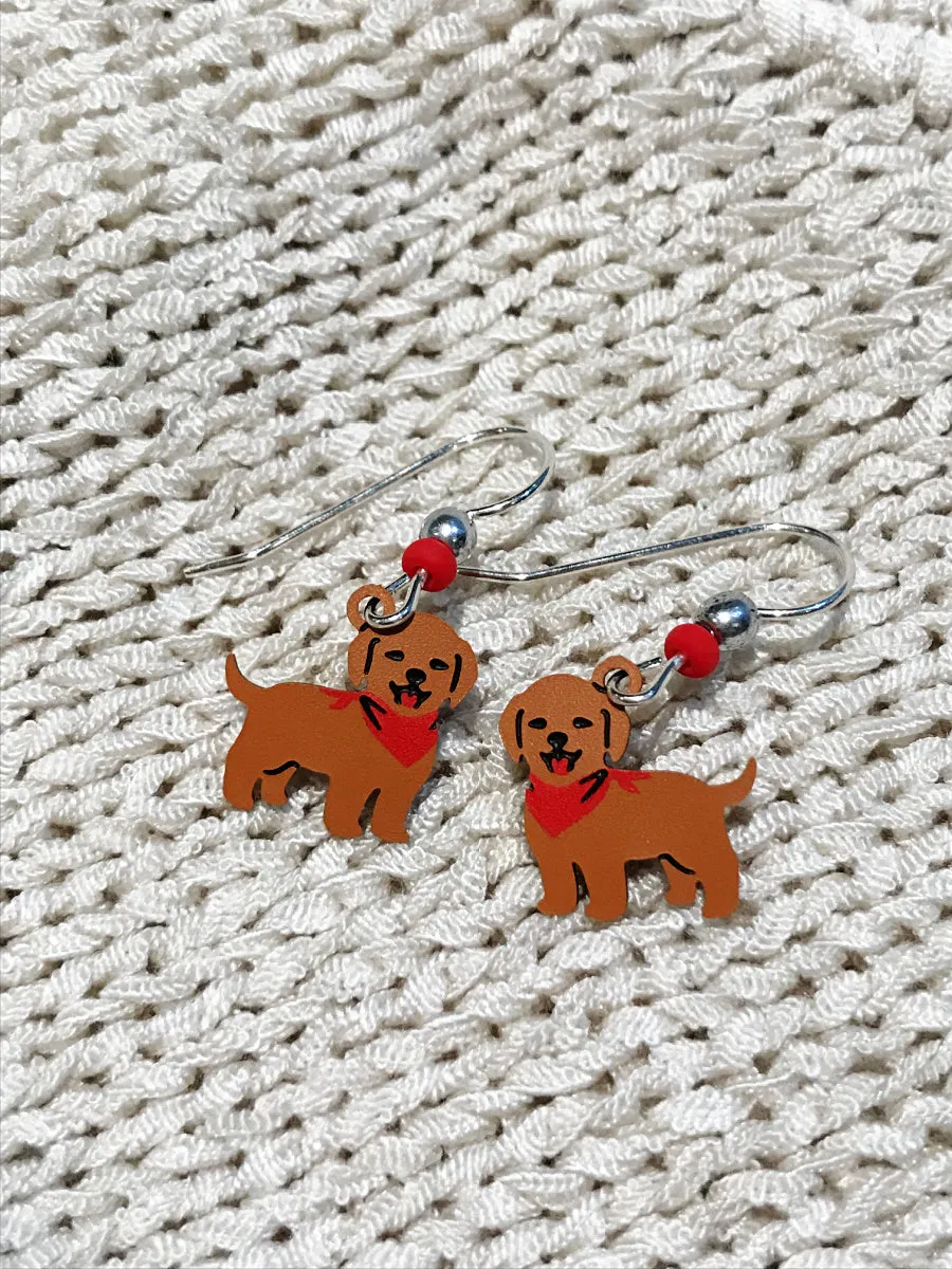 Golden Retriever Dangles by Sienna Sky