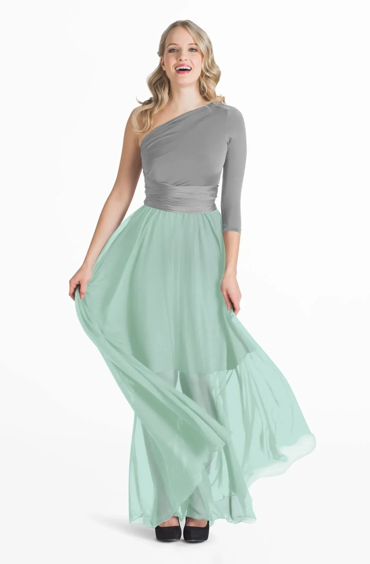 Hana Maxi Chiffon - Convertible Stylish Long Overlay Skirt