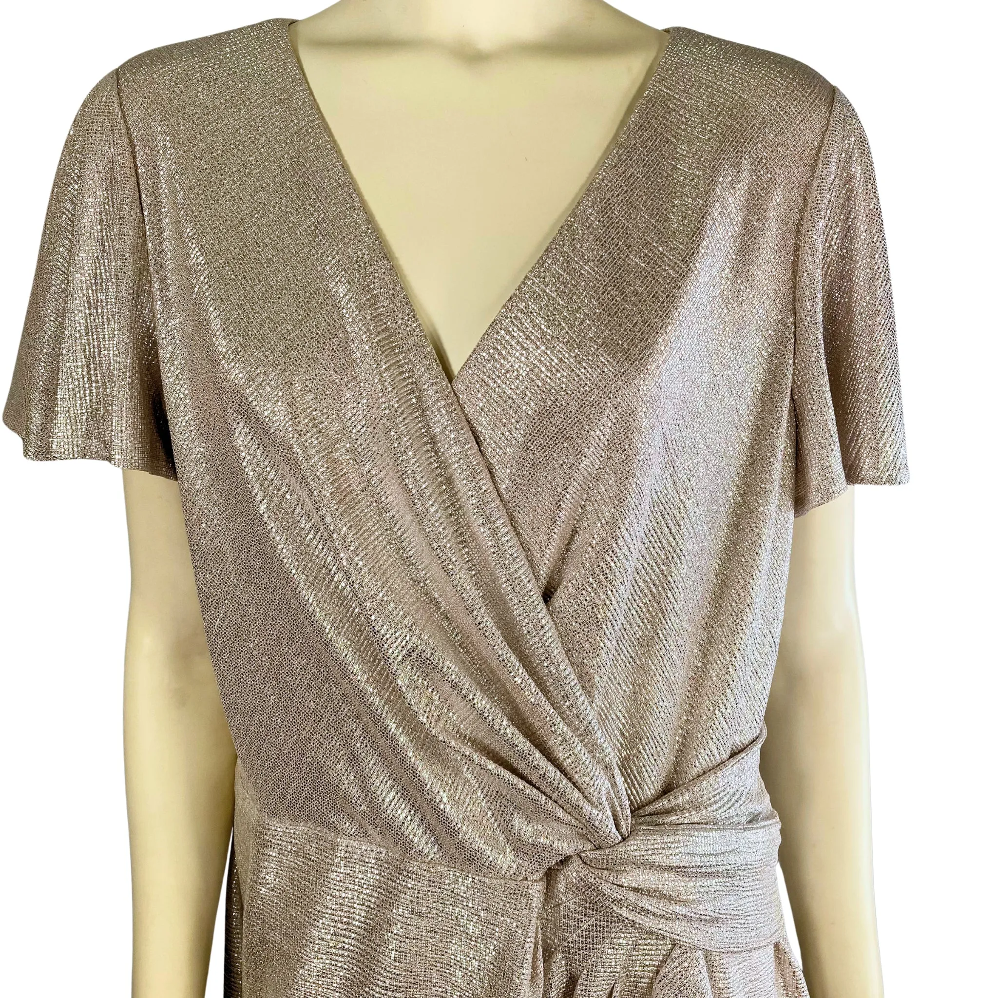 Lauren Ralph Lauren Silver Dress