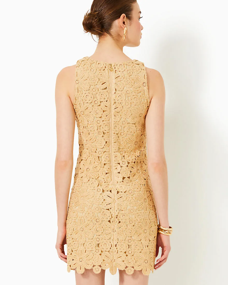 Marquette Crochet Shift Dress