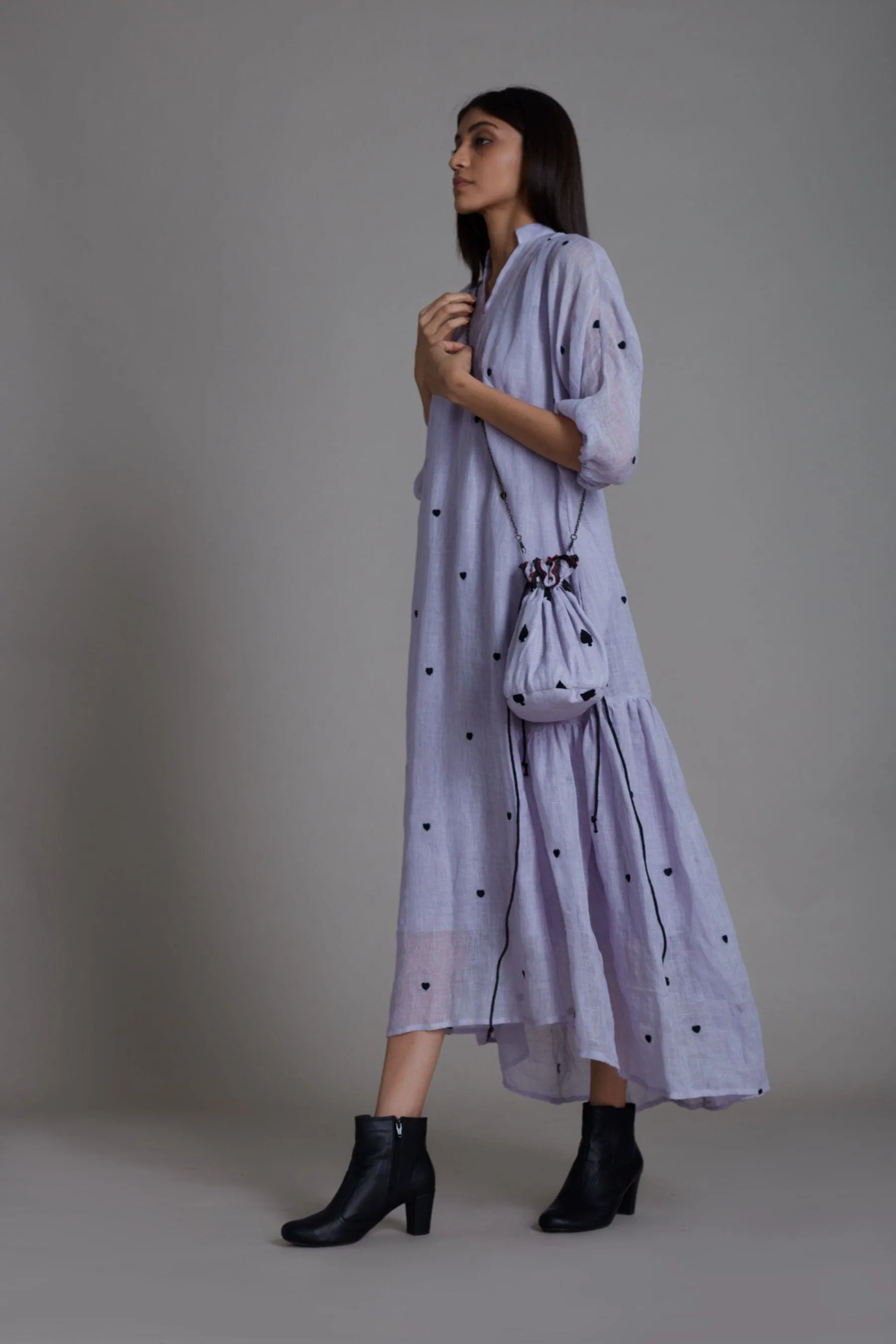 Mati Queen of Hearts Dress-Lavender (Ready to Ship)