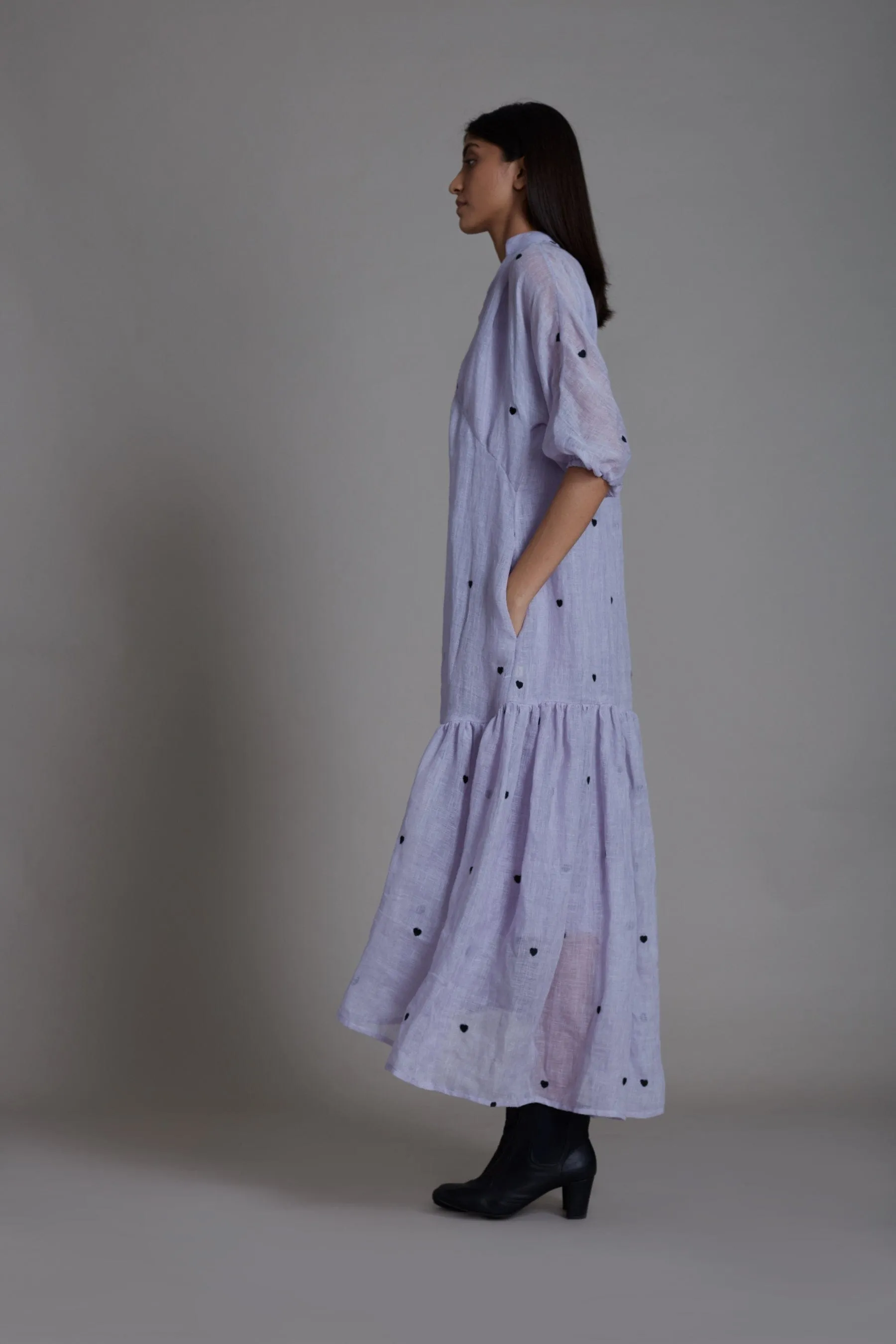 Mati Queen of Hearts Dress-Lavender (Ready to Ship)