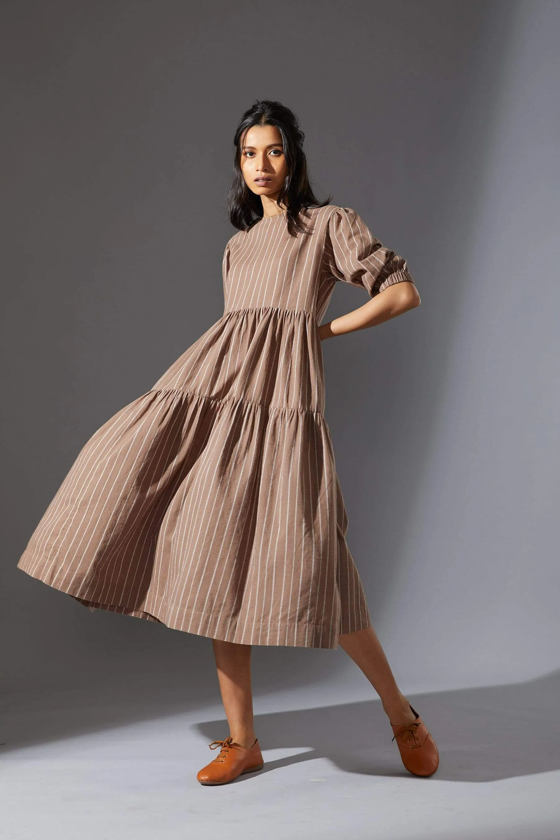 Mati Vasara Beige Dress