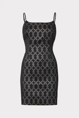 Mini Link Jacquard Dress