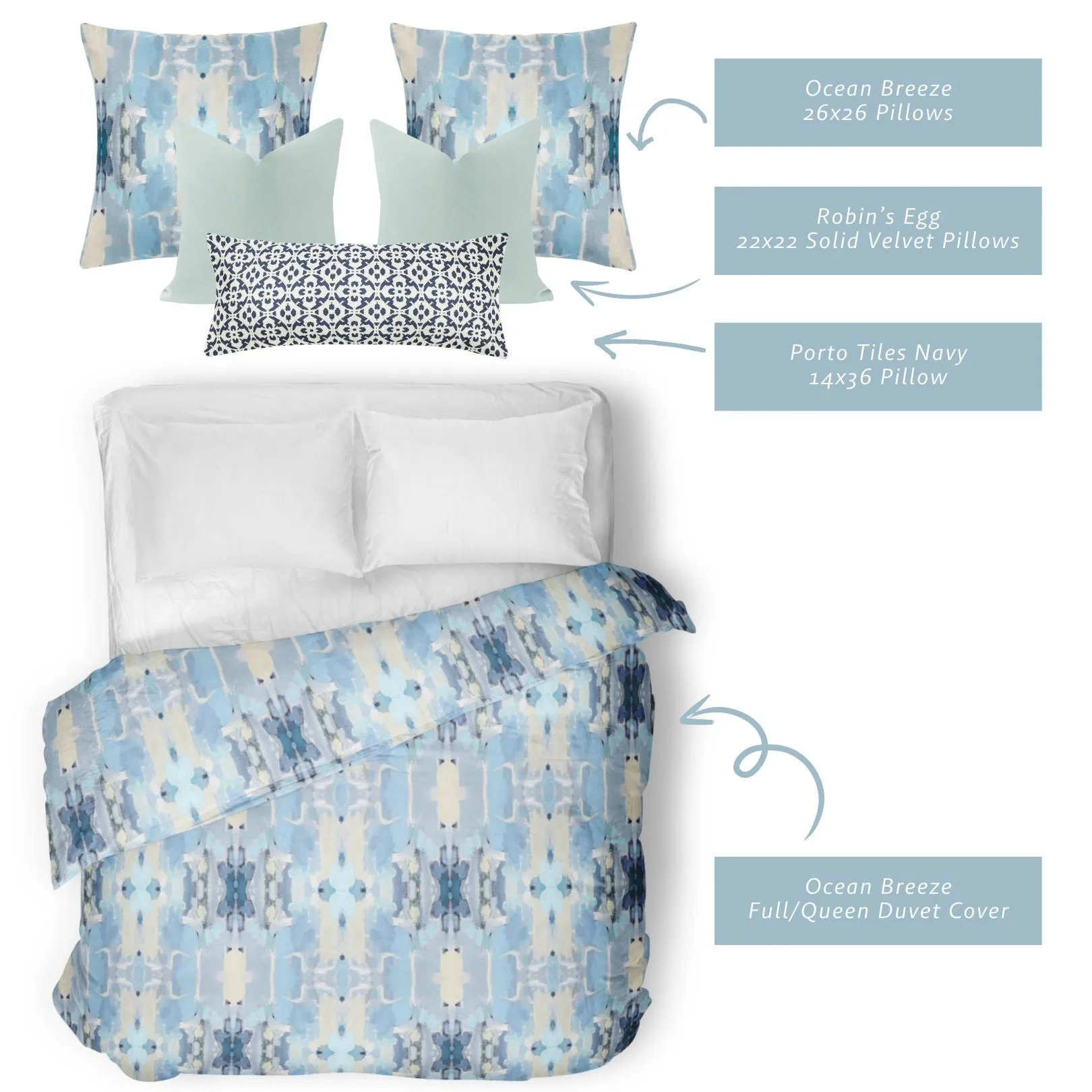 Ocean Breeze Duvet Cover