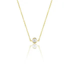 One Diamond Necklace