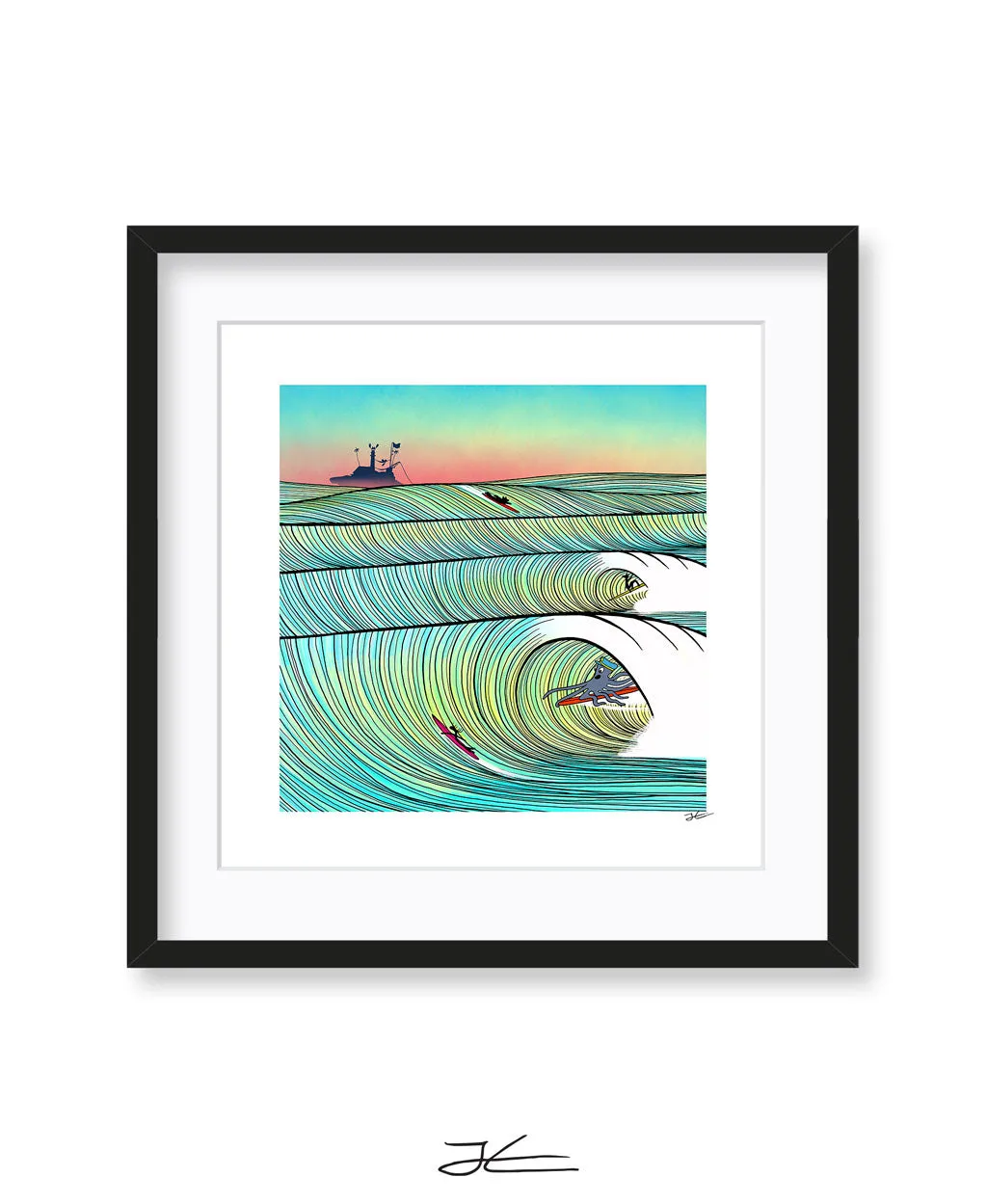 Out To Sea - Print/ Framed Print