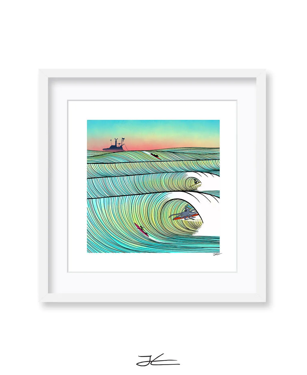 Out To Sea - Print/ Framed Print