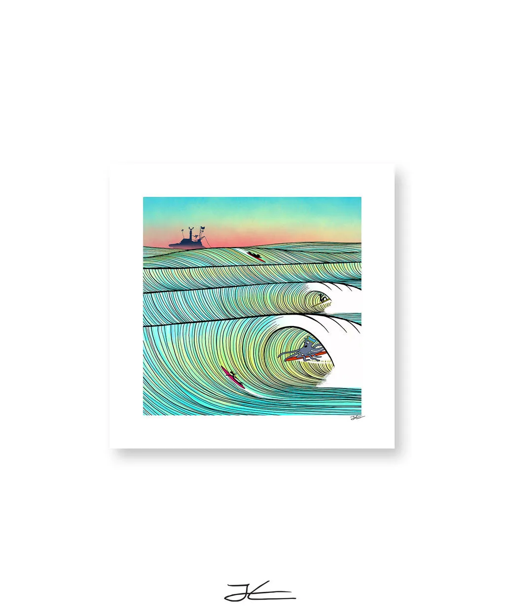 Out To Sea - Print/ Framed Print