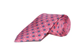 Pink Floral Tie