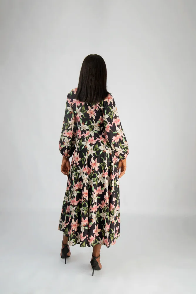 POPPY FLORAL DRESS