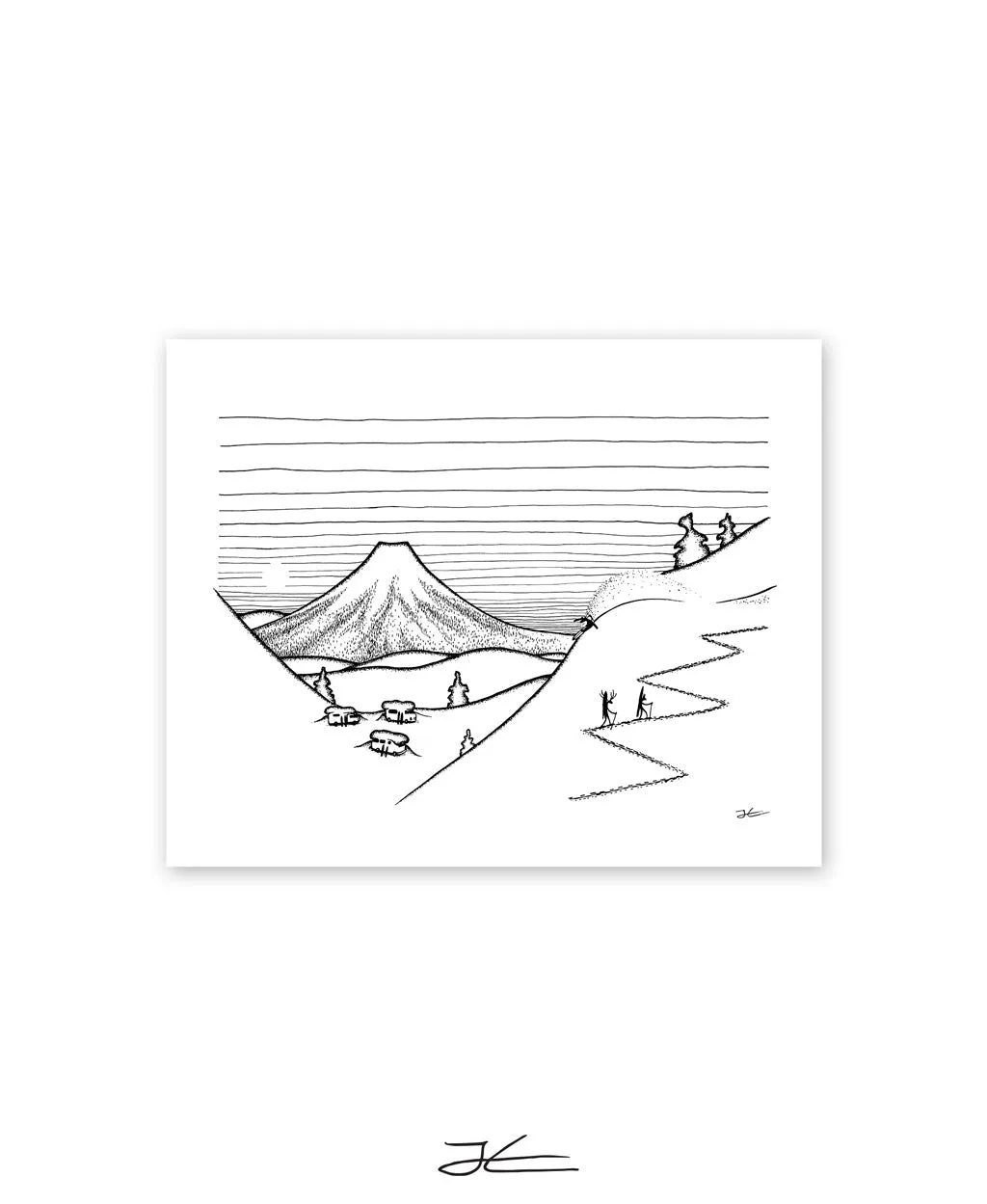 Powderlife Gentemstick Collab - Print/ Framed Print