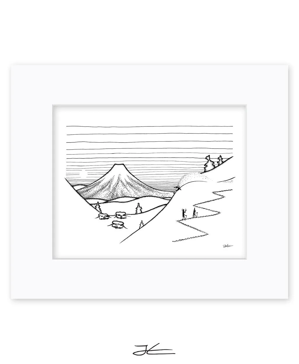 Powderlife Gentemstick Collab - Print/ Framed Print