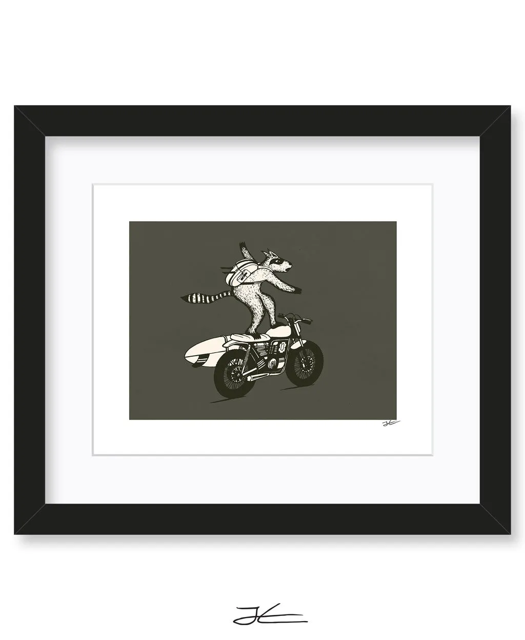 Radical Raccoon - Print/ Framed Print