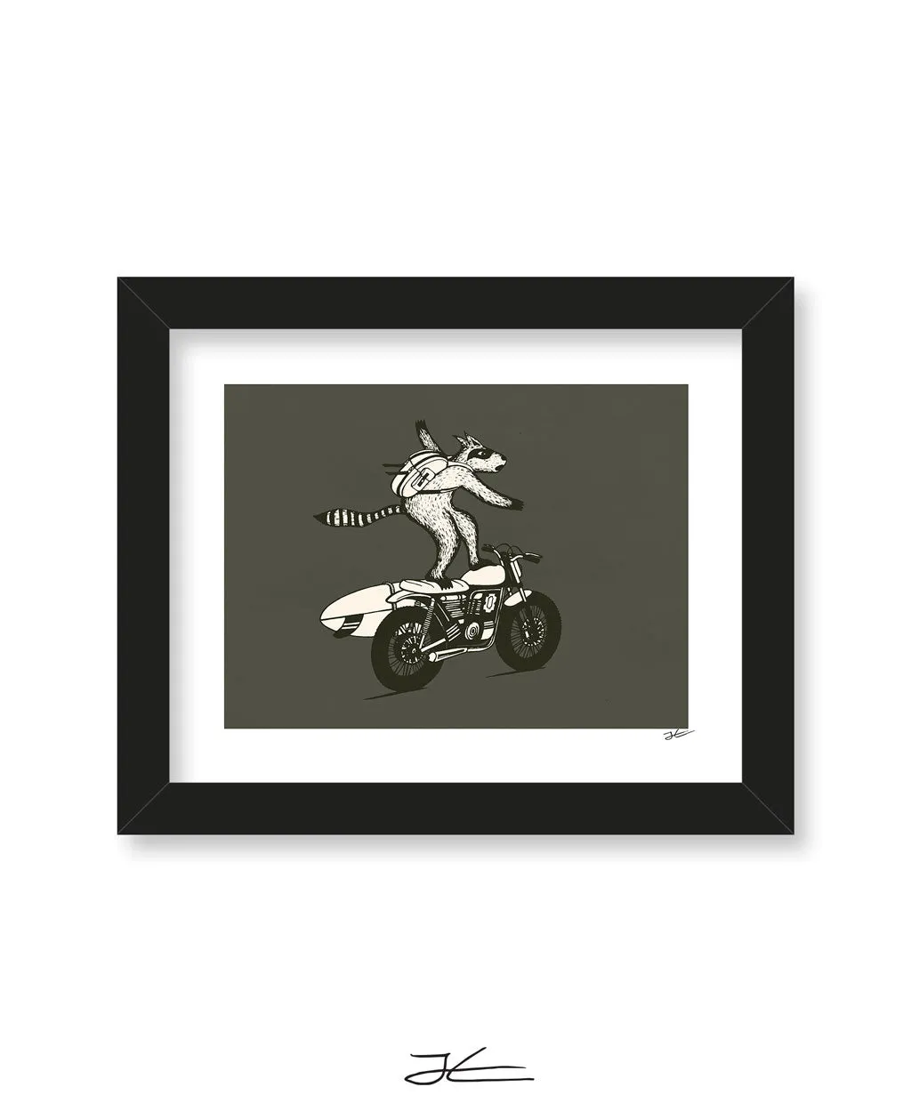 Radical Raccoon - Print/ Framed Print