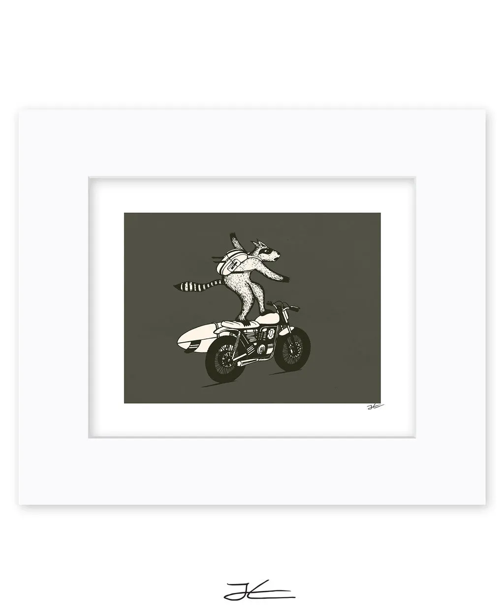 Radical Raccoon - Print/ Framed Print