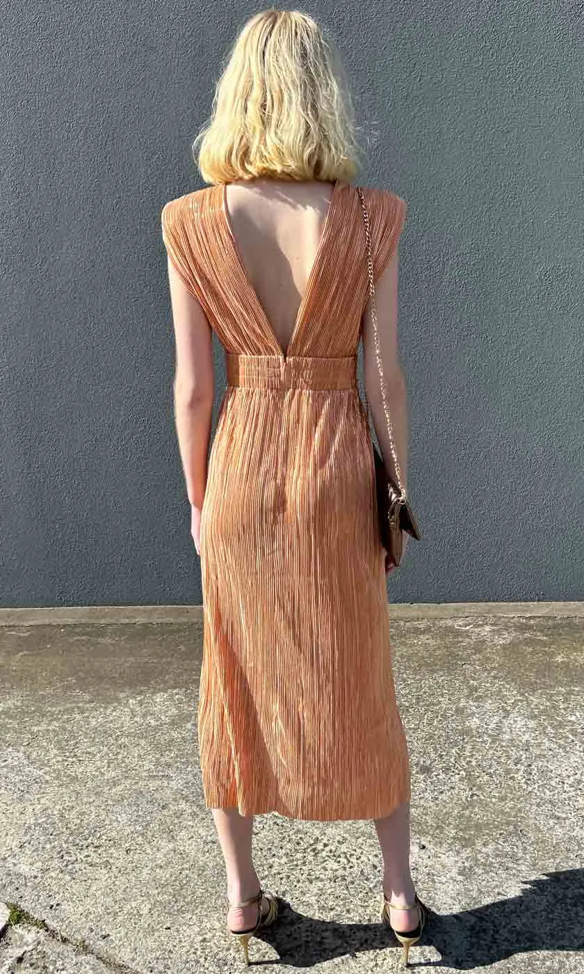 Sabina Musayev Margo Dress - Peach