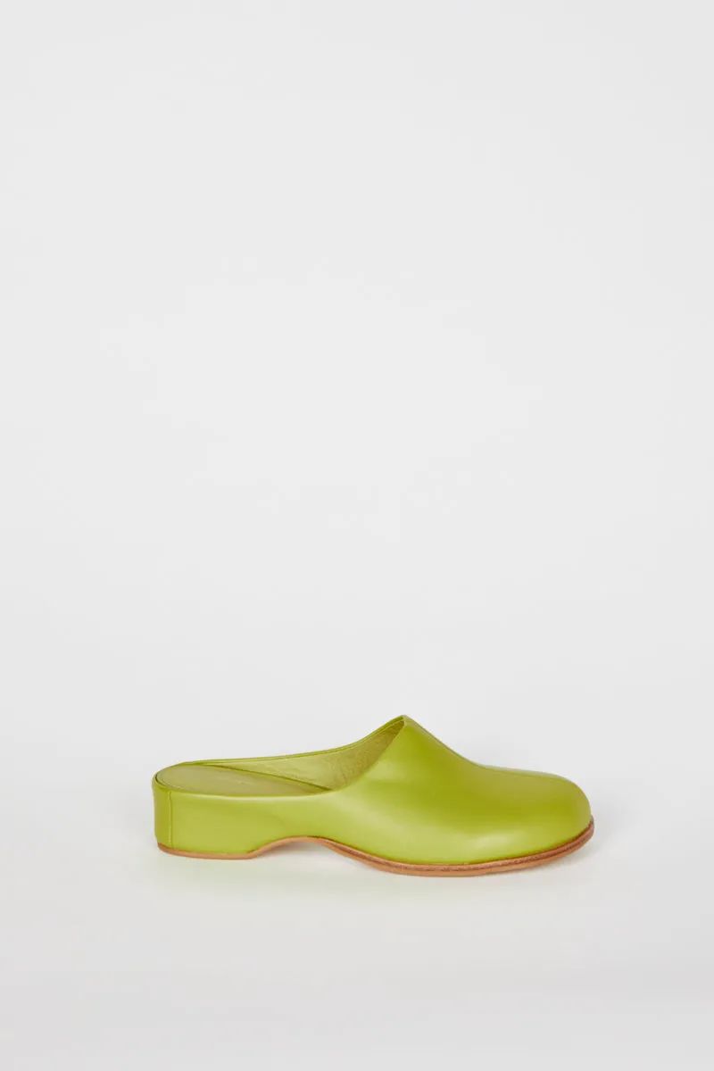 Shift Leather Bubble Clog